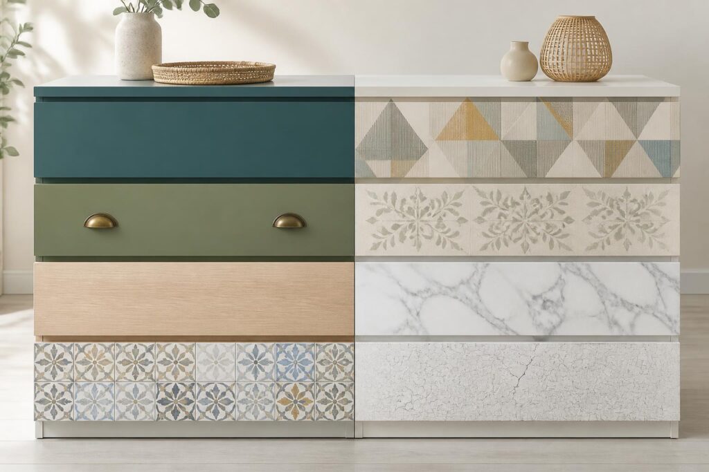 Relooker une commode Ikea Malm : 8 idées pour la sublimer