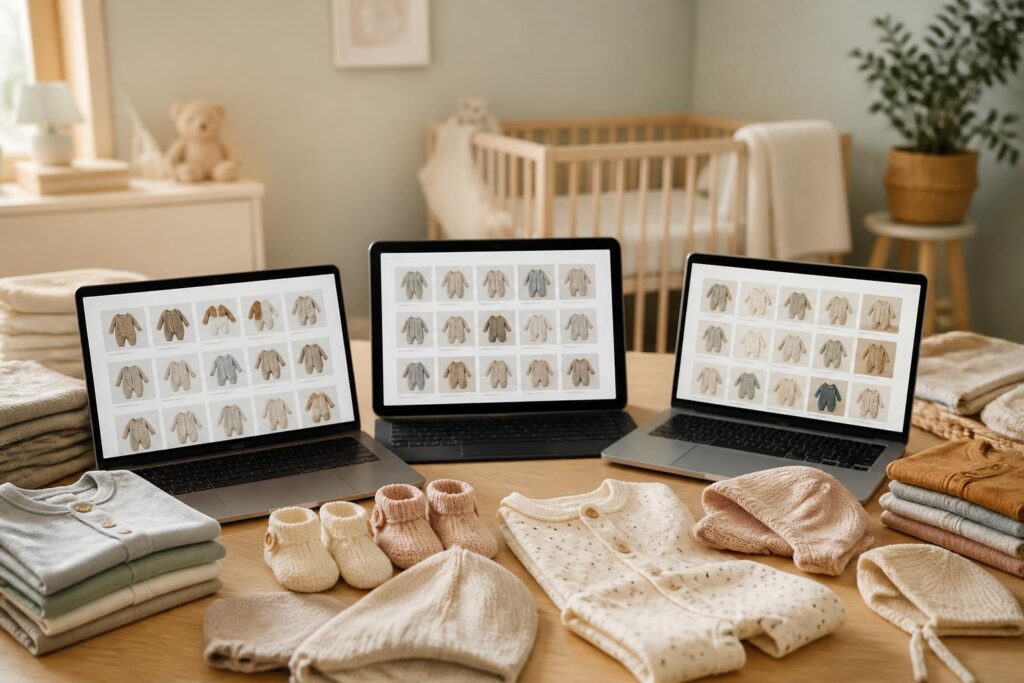 Vendre les vêtements bébé en ligne : Vinted, Beebs, Petit Bivouac — comparatif