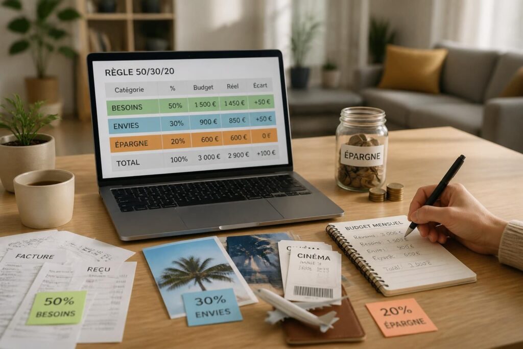 découvrez comment calculer votre taux d'épargne facilement grâce à la méthode 50/30/20, une approche simple pour mieux gérer votre budget et économiser efficacement.
