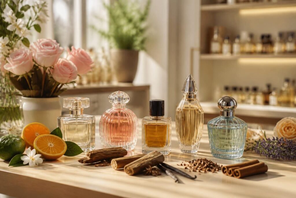 découvrez comment choisir le parfum idéal grâce à notre guide sur les familles olfactives et nos conseils pratiques pour trouver la fragrance qui vous correspond parfaitement.