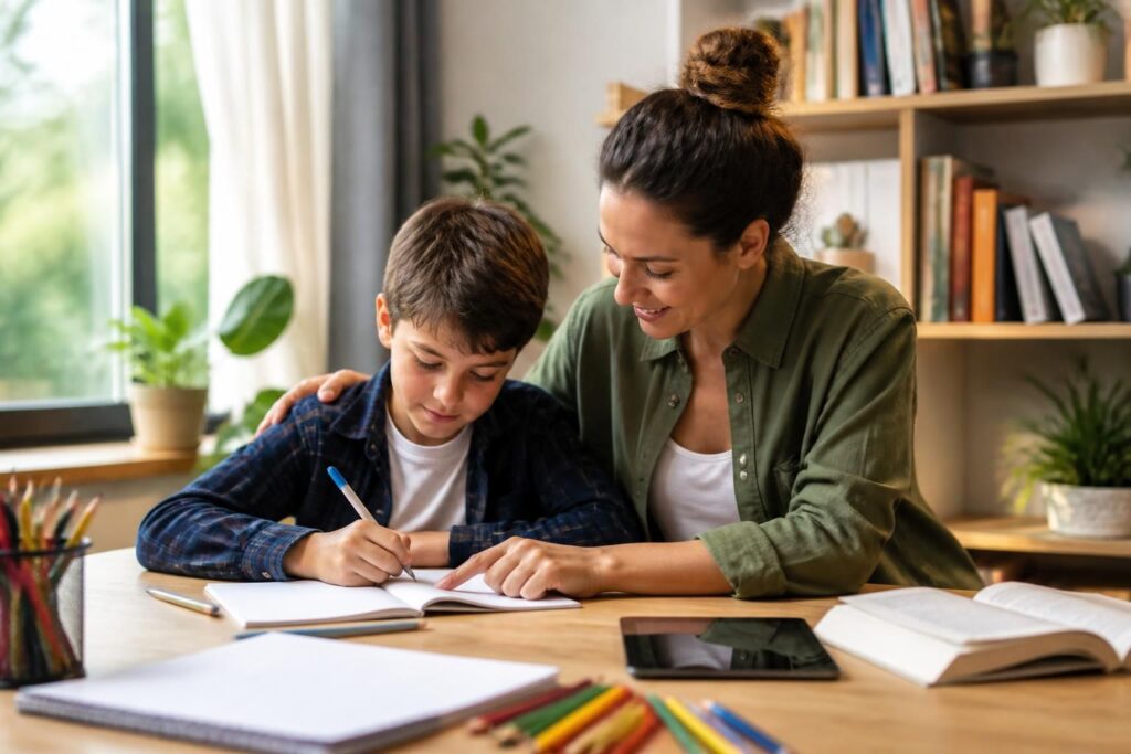 découvrez la méthode efficace pour faire ses devoirs avec son enfant et favoriser son apprentissage en toute sérénité.