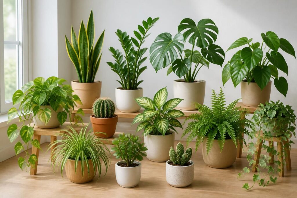 découvrez les 12 plantes d'intérieur les plus faciles à entretenir pour apporter une touche de verdure sans effort dans votre maison.