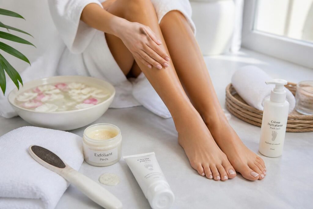 découvrez une routine simple et efficace de soins des pieds pour garder vos pieds beaux, doux et en bonne santé au quotidien.