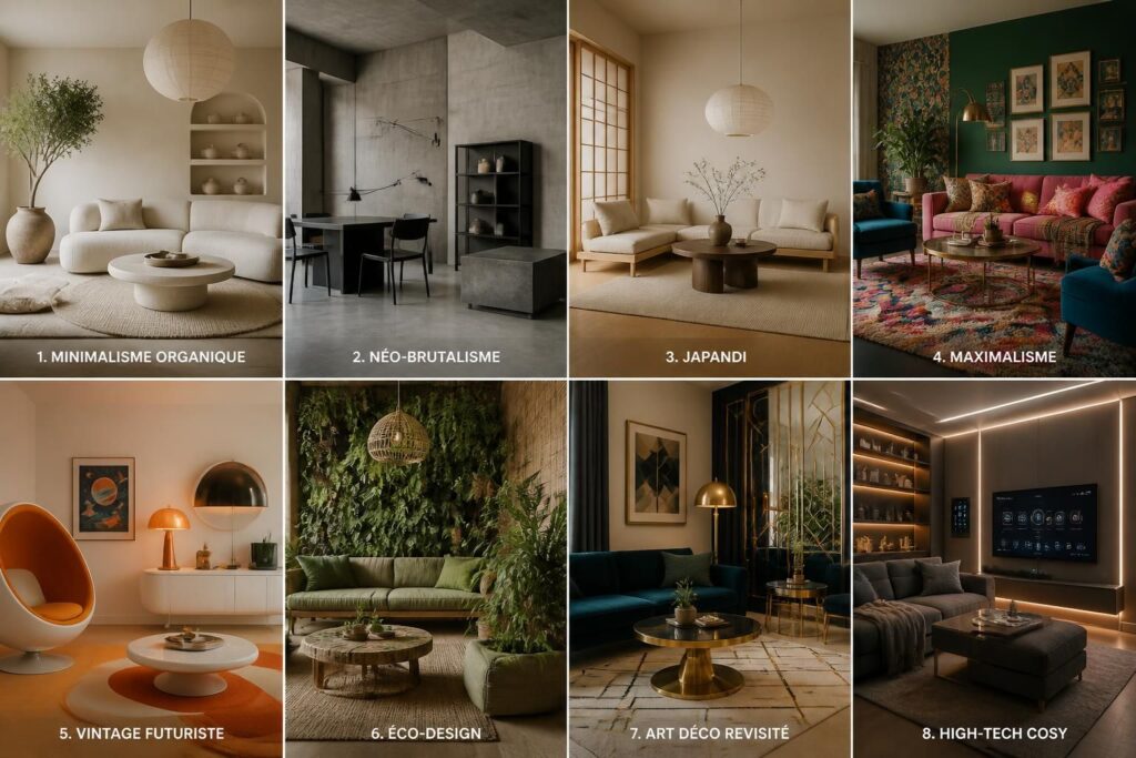 découvrez les 8 styles déco incontournables qui vont marquer l'année 2026 et transformez votre intérieur avec les tendances les plus en vogue.
