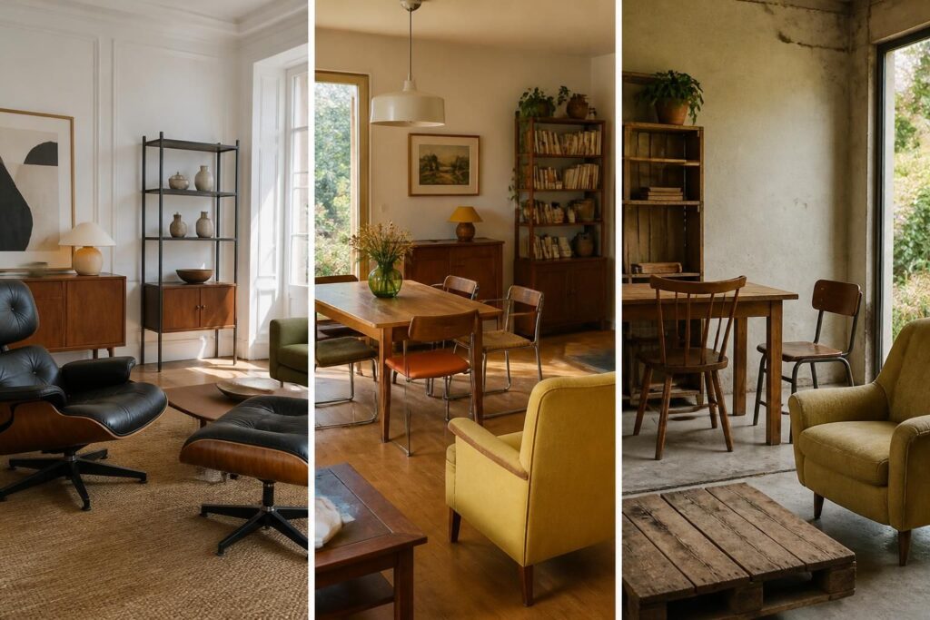 Vendre ses meubles d&rsquo;occasion : Selency vs Le Bon Coin vs Geev — comparatif
