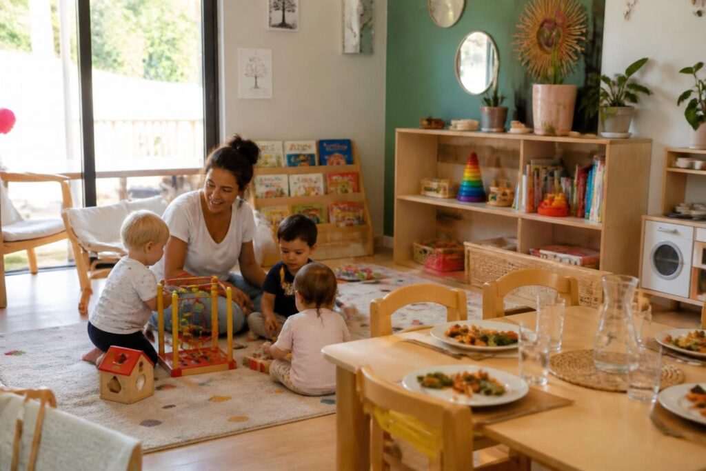 Comment fonctionne une creche familiale pour la garde de vos enfants
