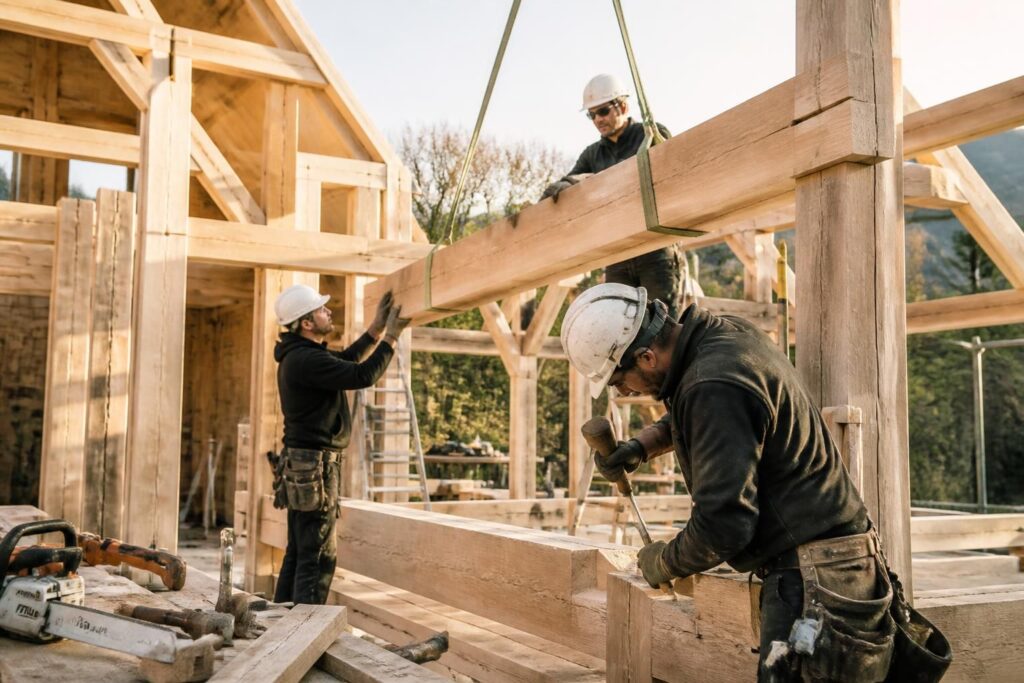 capricorne charpente, expert en construction bois, vous propose ses spécialités et son savoir-faire pour des charpentes de qualité, durables et esthétiques.