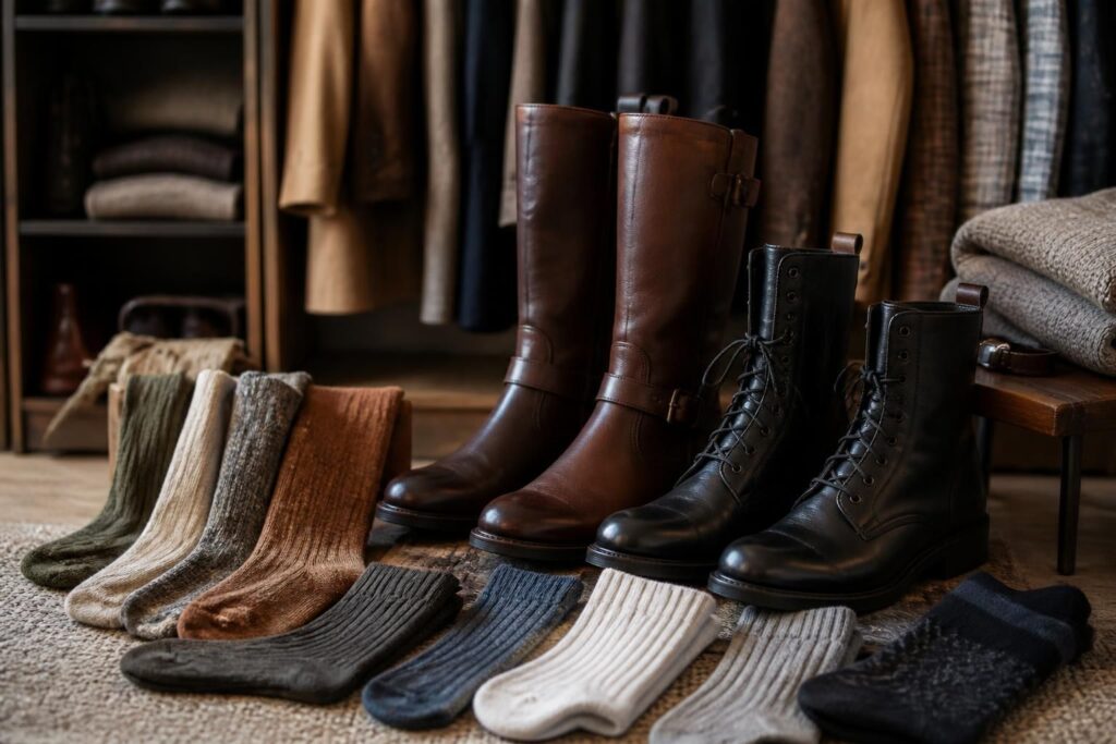 découvrez comment choisir et porter des chaussettes de bottes pour allier confort et style. guide pratique pour bien adopter cet accessoire incontournable de votre garde-robe.