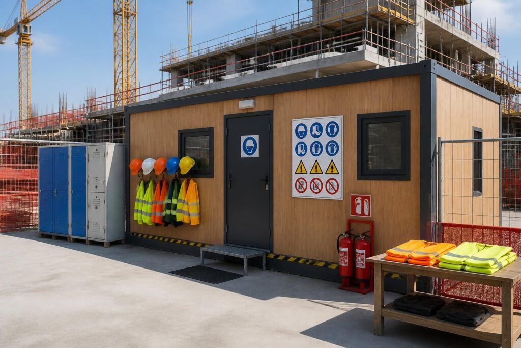 découvrez les équipements essentiels et la règlementation à respecter pour l'installation et l'utilisation des barraques de chantier, garantissant sécurité et conformité sur vos chantiers.