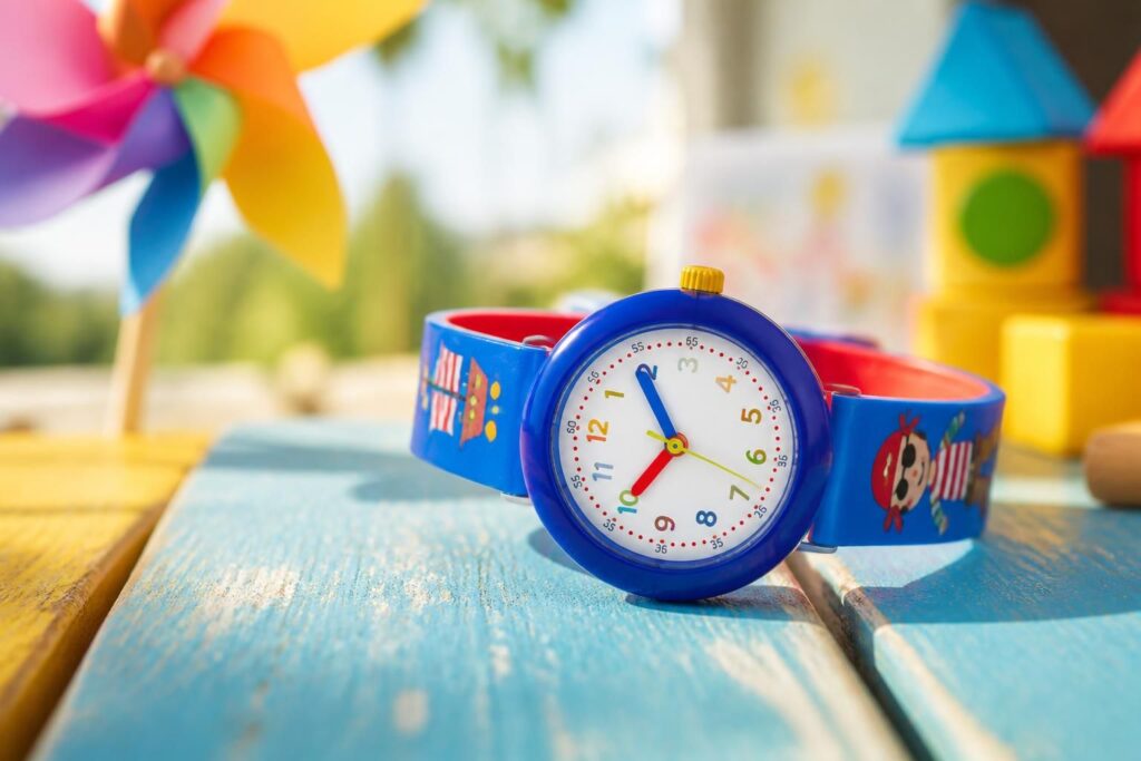 découvrez flikflak, la montre pour enfants alliant design ludique et fiabilité suisse, parfaite pour apprendre l'heure en s'amusant.