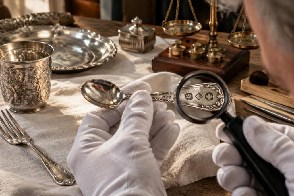 Poinçon argent ancien : comment identifier et estimer vos objets précieux